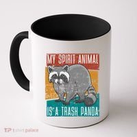 Trash Panda Zoo Keeper Gift Spirit Animal Racoon Cool Gift Coffee Mug thumb 0
