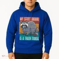 Trash Panda Zoo Keeper Gift Spirit Animal Racoon Cool Gift Hoodie thumb 2