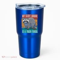 Trash Panda Zoo Keeper Gift Spirit Animal Racoon Cool Gift Tumbler thumb 0