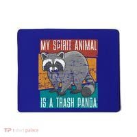 Trash Panda Zoo Keeper Gift Spirit Animal Racoon Cool Gift Mousepad thumb 0