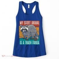 Trash Panda Zoo Keeper Gift Spirit Animal Racoon Cool Gift Women's Tank Top thumb 0