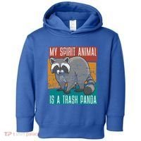 Trash Panda Zoo Keeper Gift Spirit Animal Racoon Cool Gift Toddler Hoodie thumb 0