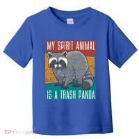 Trash Panda Zoo Keeper Gift Spirit Animal Racoon Cool Gift Toddler T-Shirt thumb 0