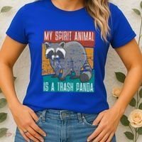 Trash Panda Zoo Keeper Gift Spirit Animal Racoon Cool Gift Women's T-Shirt thumb 2
