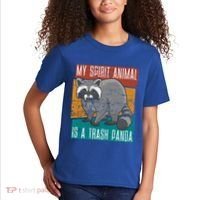 Trash Panda Zoo Keeper Gift Spirit Animal Racoon Cool Gift Kids T-Shirt thumb 2