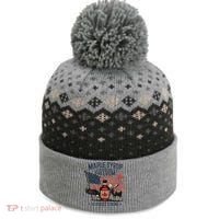 Trump Q Canada 51st State Of Usa The Baniff Cuffed Pom Beanie thumb 0