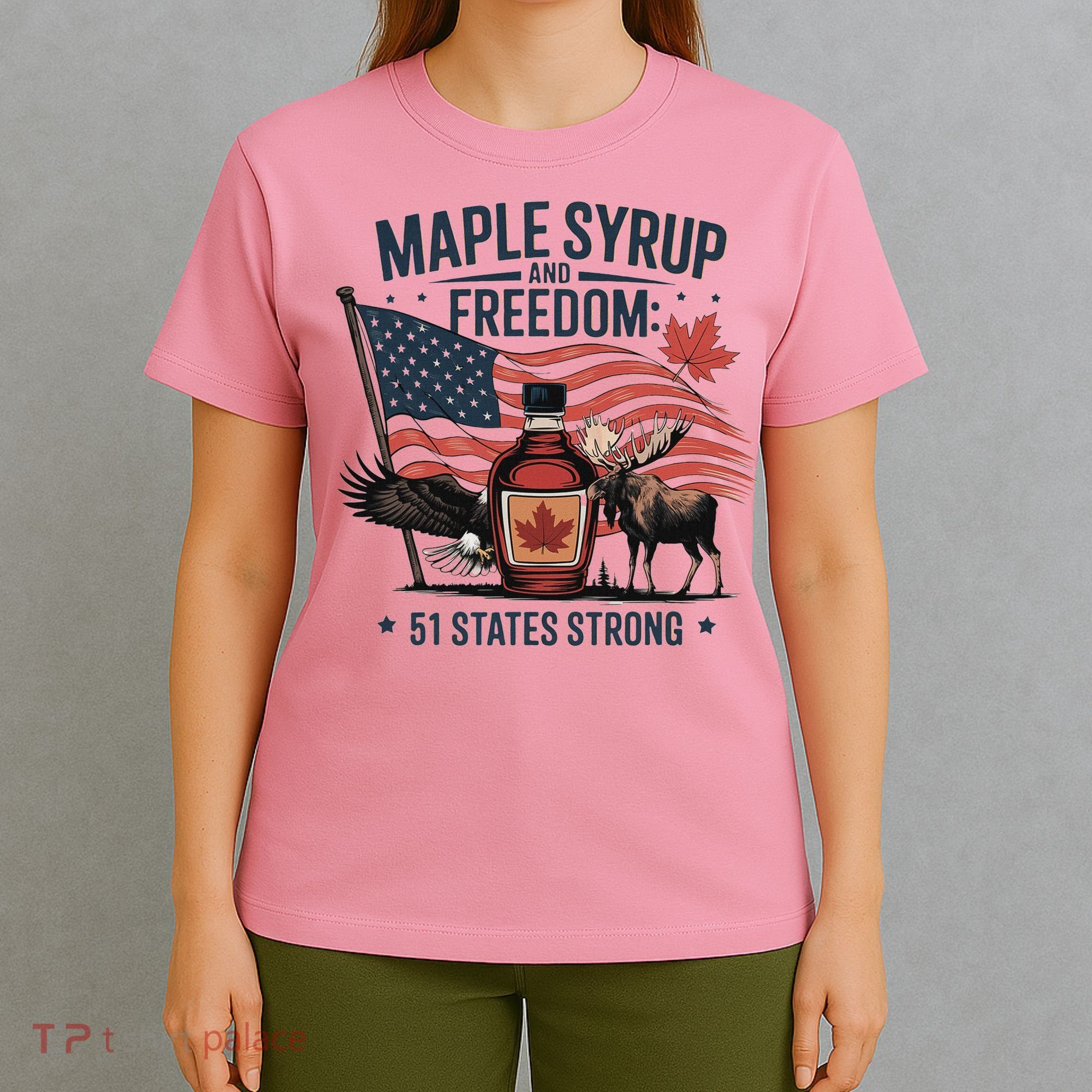 Trump Q Canada 51st State Of Usa T-Shirt