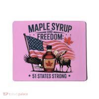 Trump Q Canada 51st State Of Usa Mousepad thumb 0
