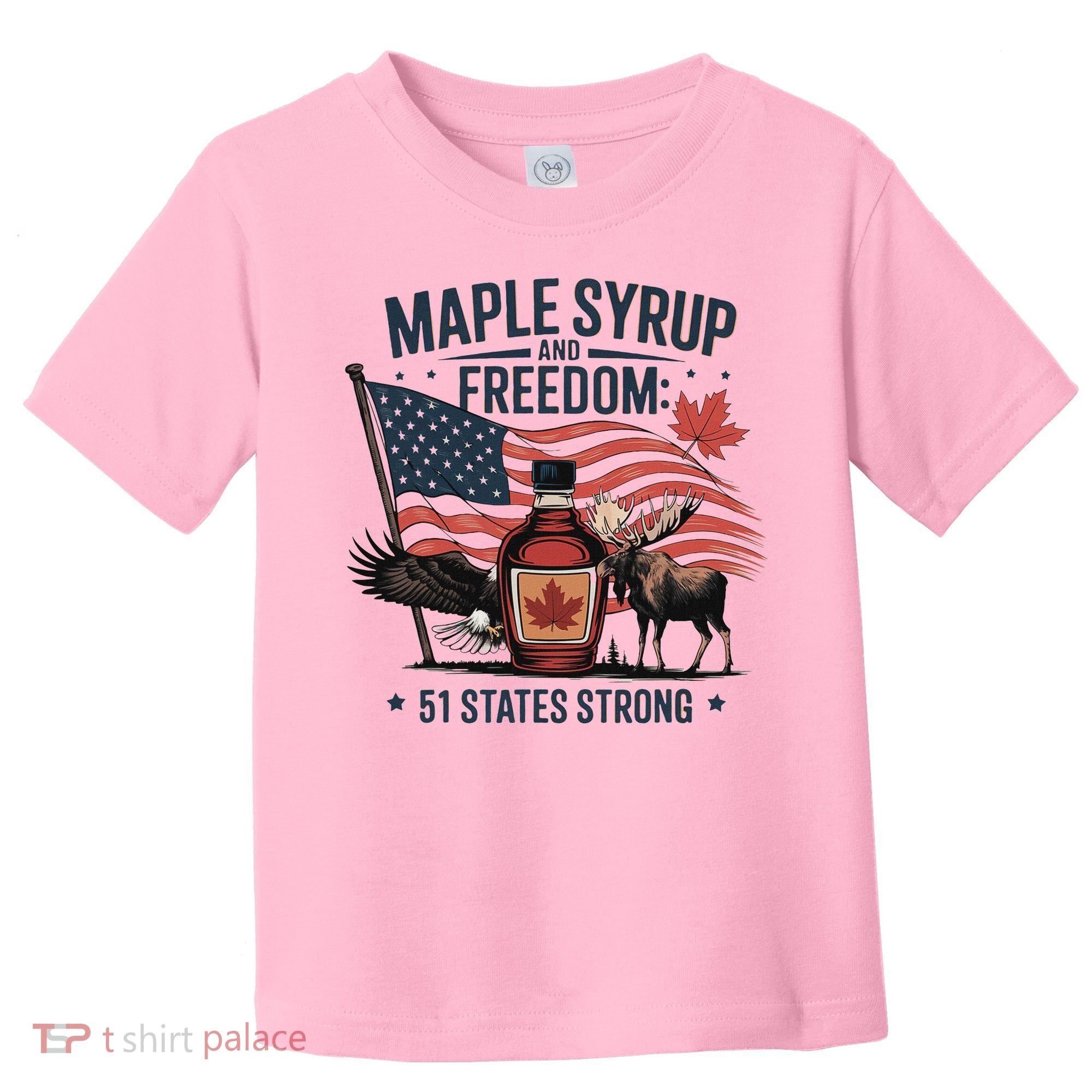 Trump Q Canada 51st State Of Usa Toddler T-Shirt