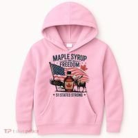 Trump Q Canada 51st State Of Usa Kids Hoodie thumb 0