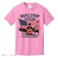 Trump Q Canada 51st State Of Usa Kids T-Shirt thumb 0