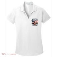 Trump Q Canada 51st State Of Usa Women's Dry Zone Grid Polo thumb 0