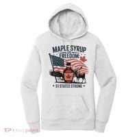 Trump Q Canada 51st State Of Usa Women's Hoodie thumb 0