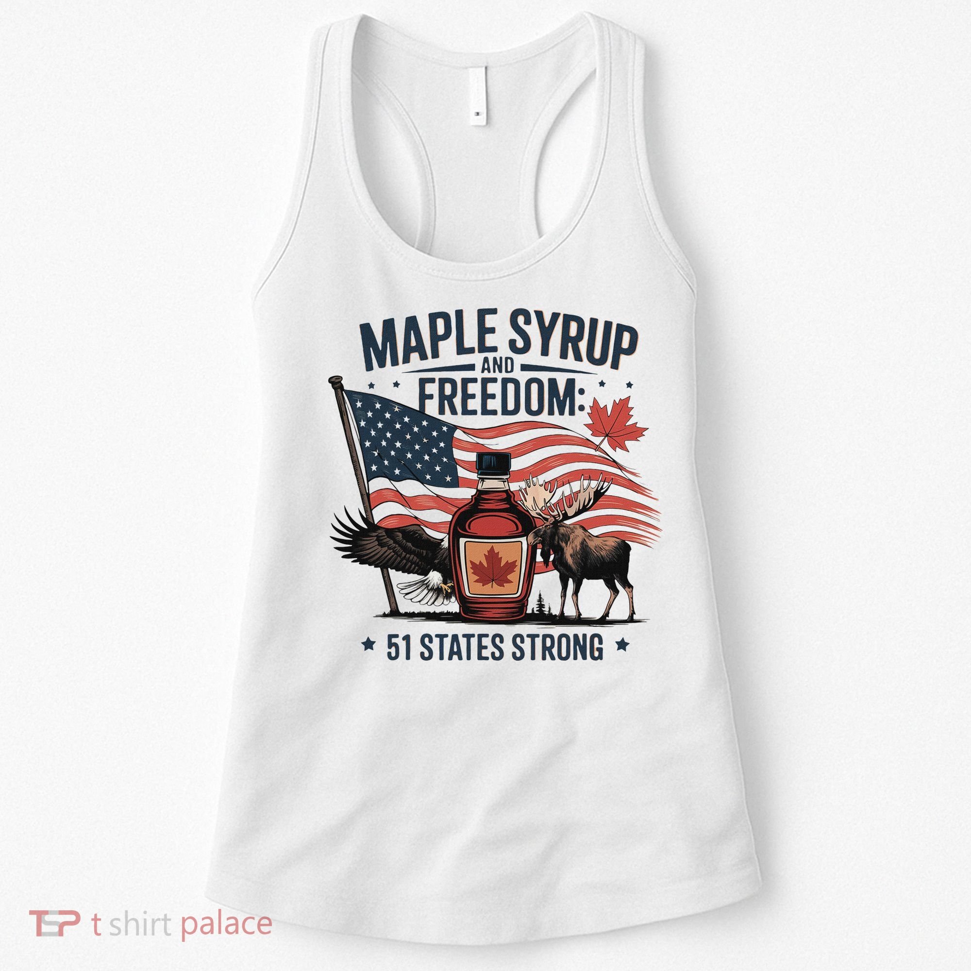 Trump Q Canada 51st State Of Usa Women's Tank Top
