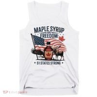Trump Q Canada 51st State Of Usa Tank Top thumb 0