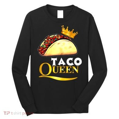 Taco Queen Cinco De Mayo Long Sleeve Shirt