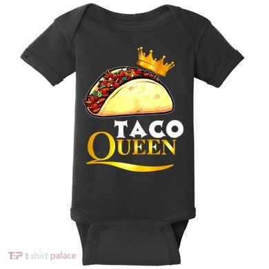 Taco Queen Cinco De Mayo Baby Bodysuit