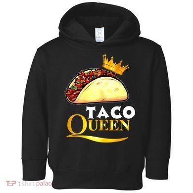 Taco Queen Cinco De Mayo Toddler Hoodie