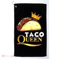 Taco Queen Cinco De Mayo Golf Towel thumb 0