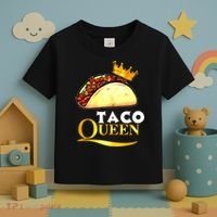 Taco Queen Cinco De Mayo Toddler T-Shirt thumb 3