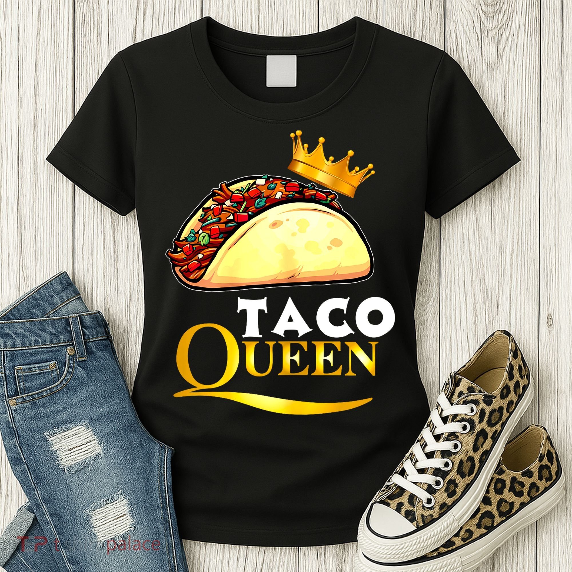 Taco Queen Cinco De Mayo Women's T-Shirt