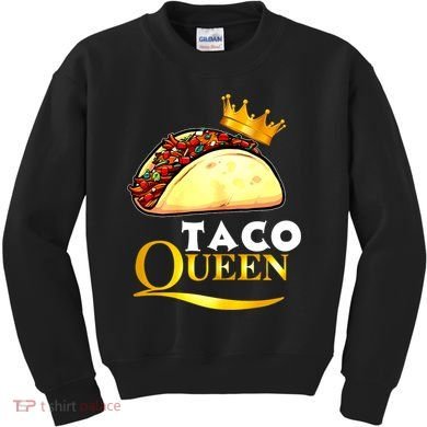 Taco Queen Cinco De Mayo Kids Sweatshirt