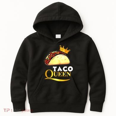 Taco Queen Cinco De Mayo Kids Hoodie