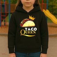 Taco Queen Cinco De Mayo Kids Hoodie thumb 3