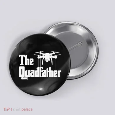 The Quadfather Drone Pilot Quadcopter Operator RC Flight Button