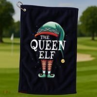 The Queen Elf Golf Towel thumb 1