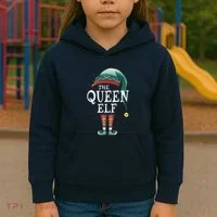 The Queen Elf Kids Hoodie thumb 3
