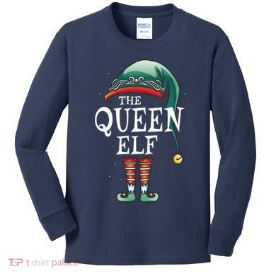 The Queen Elf Kids Long Sleeve Shirt