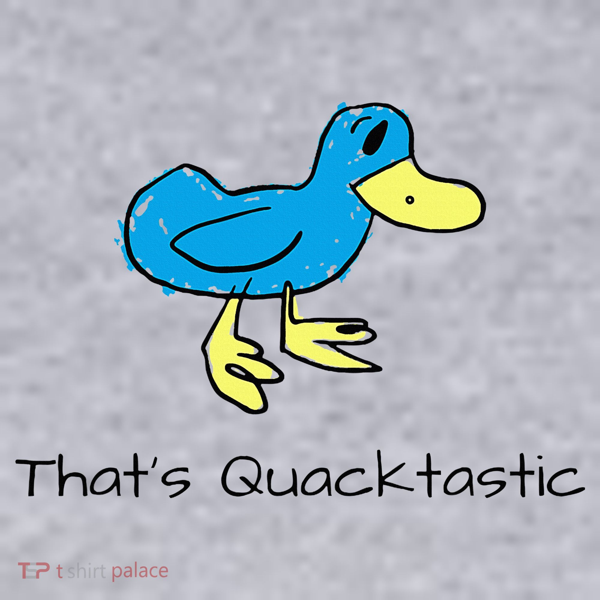 ThatS Quacktastic Funny Blue Duck Women's Sweatshirt