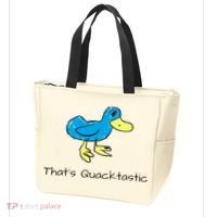 ThatS Quacktastic Funny Blue Duck Tote Bag thumb 3