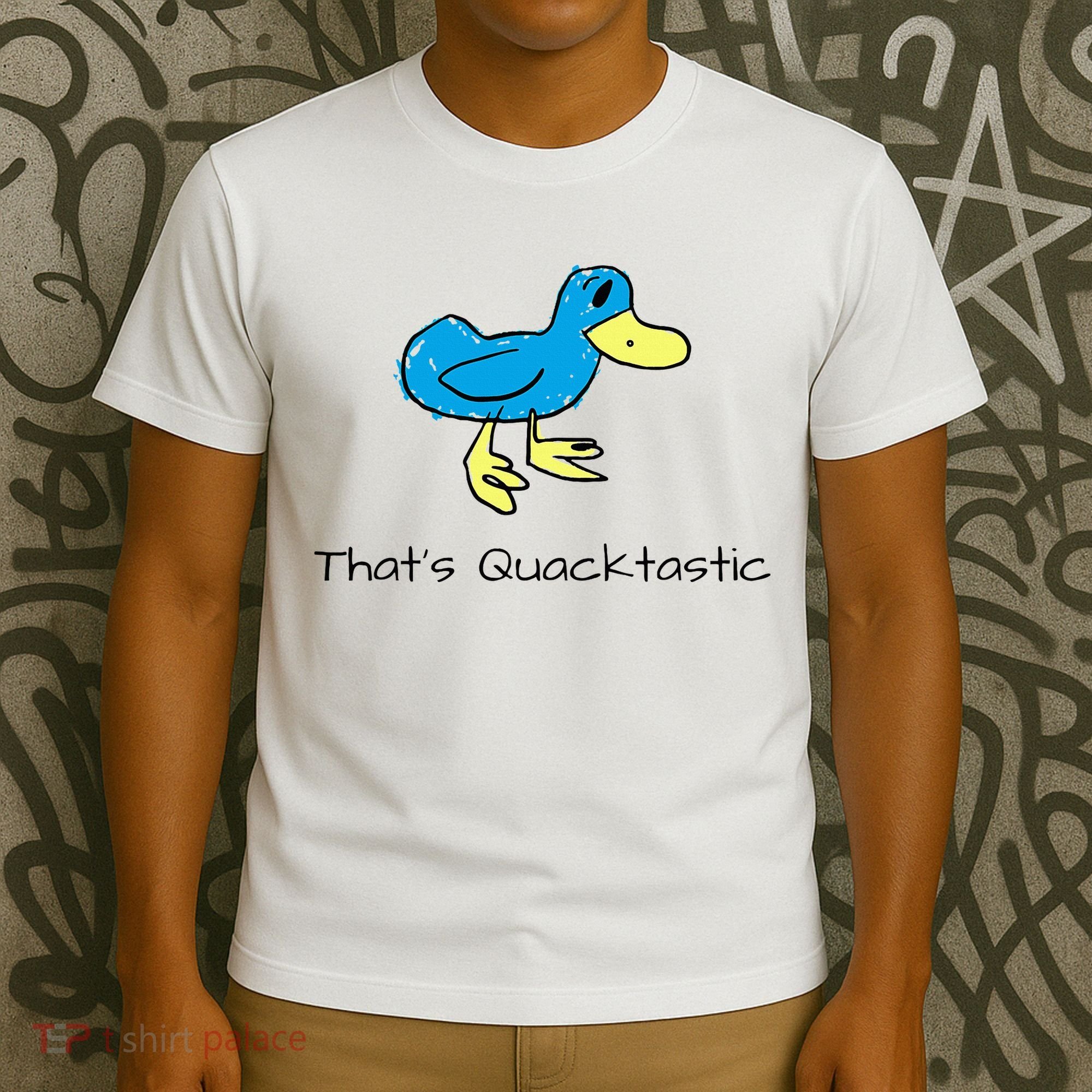 ThatS Quacktastic Funny Blue Duck T-Shirt