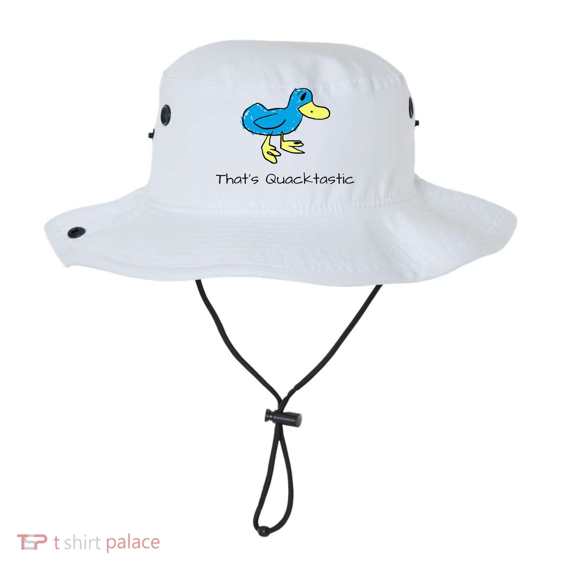 ThatS Quacktastic Funny Blue Duck Bucket Hat