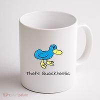 ThatS Quacktastic Funny Blue Duck Coffee Mug thumb 1