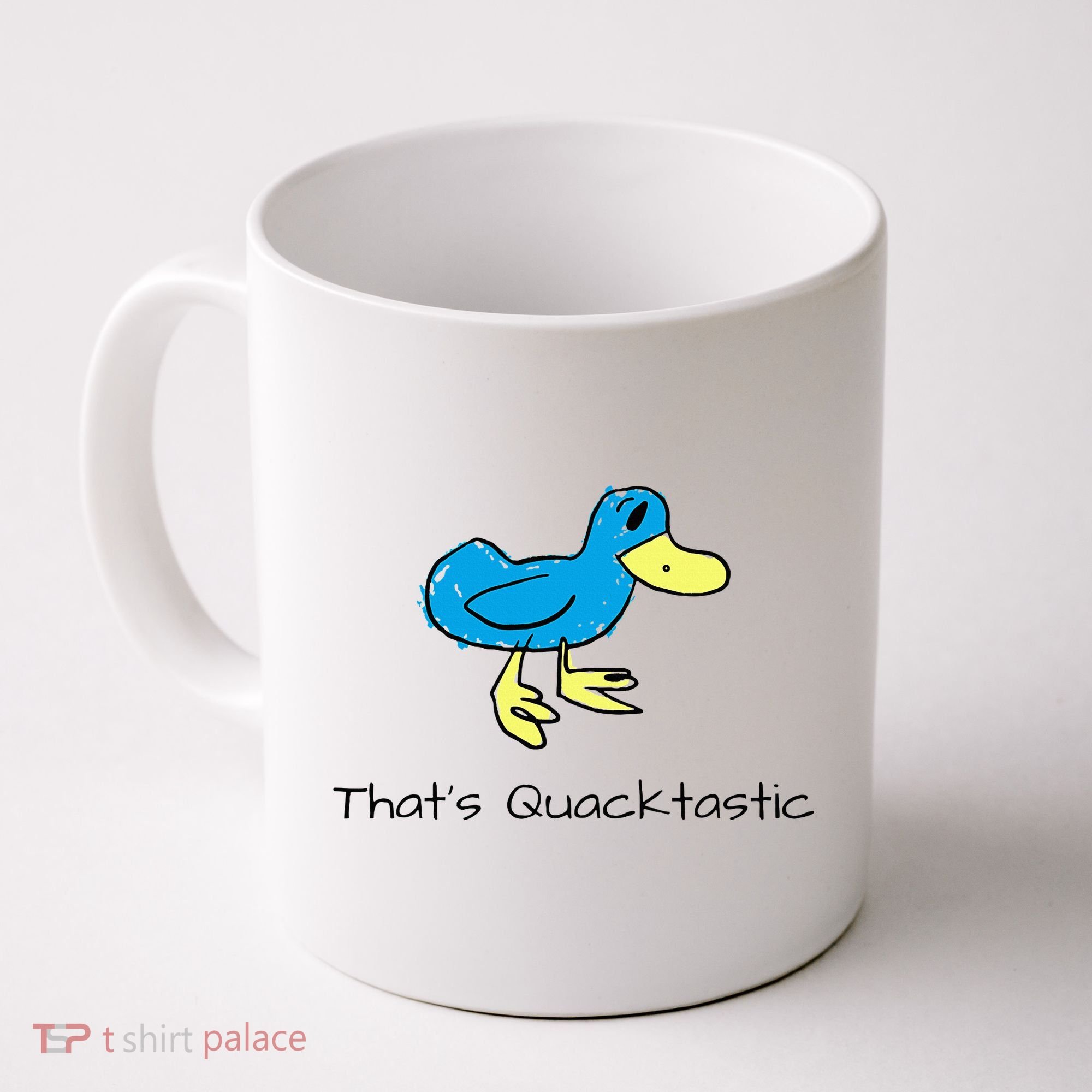ThatS Quacktastic Funny Blue Duck Coffee Mug