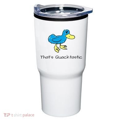 ThatS Quacktastic Funny Blue Duck Tumbler