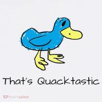 ThatS Quacktastic Funny Blue Duck Women's Tank Top thumb 5