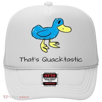 ThatS Quacktastic Funny Blue Duck Hat