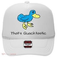 ThatS Quacktastic Funny Blue Duck Hat thumb 0