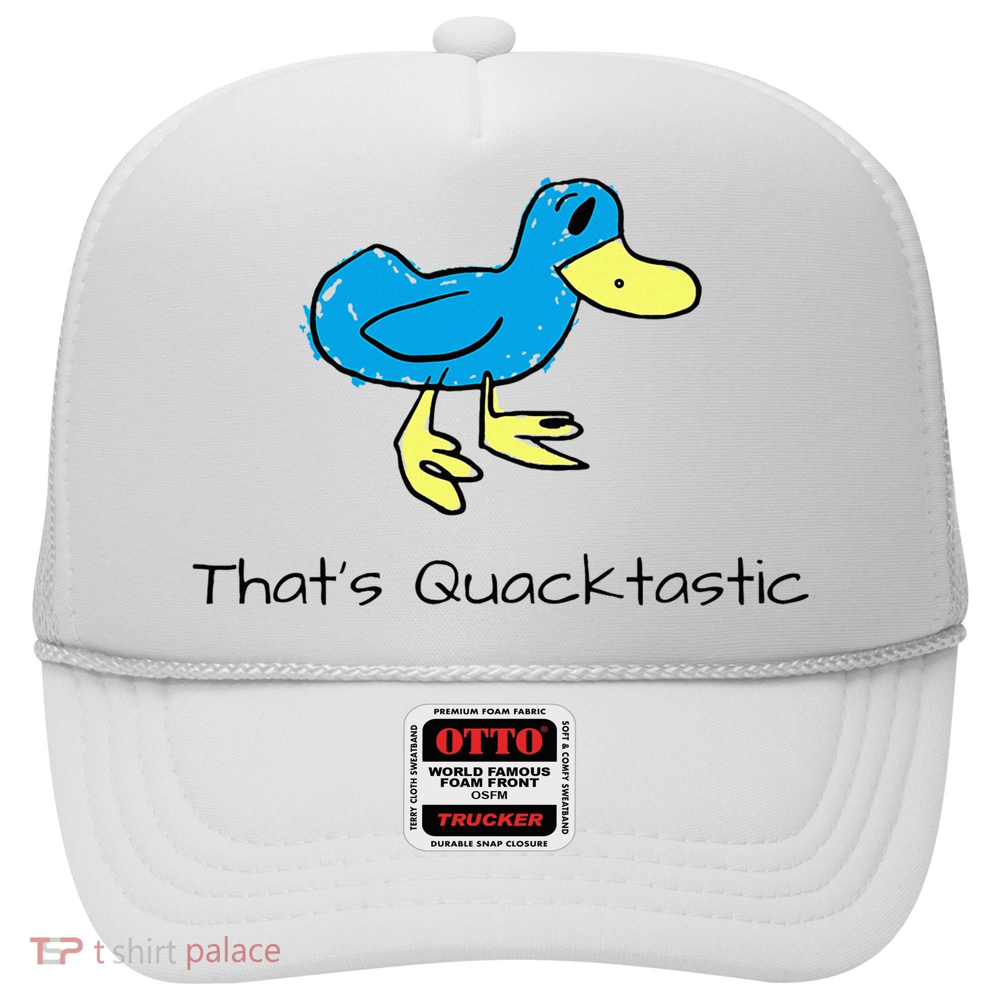 ThatS Quacktastic Funny Blue Duck Hat