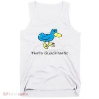 ThatS Quacktastic Funny Blue Duck Tank Top thumb 0