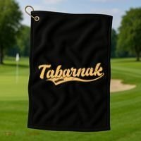 Tabarnak Quebec French Canadian Canada Profanity Sacre Cuss Golf Towel thumb 1