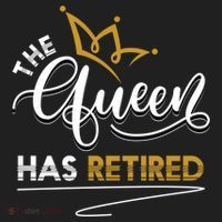 The Queen Has Retired Grandma Old Funny Retiret Gift Women's Sweatshirt thumb 2