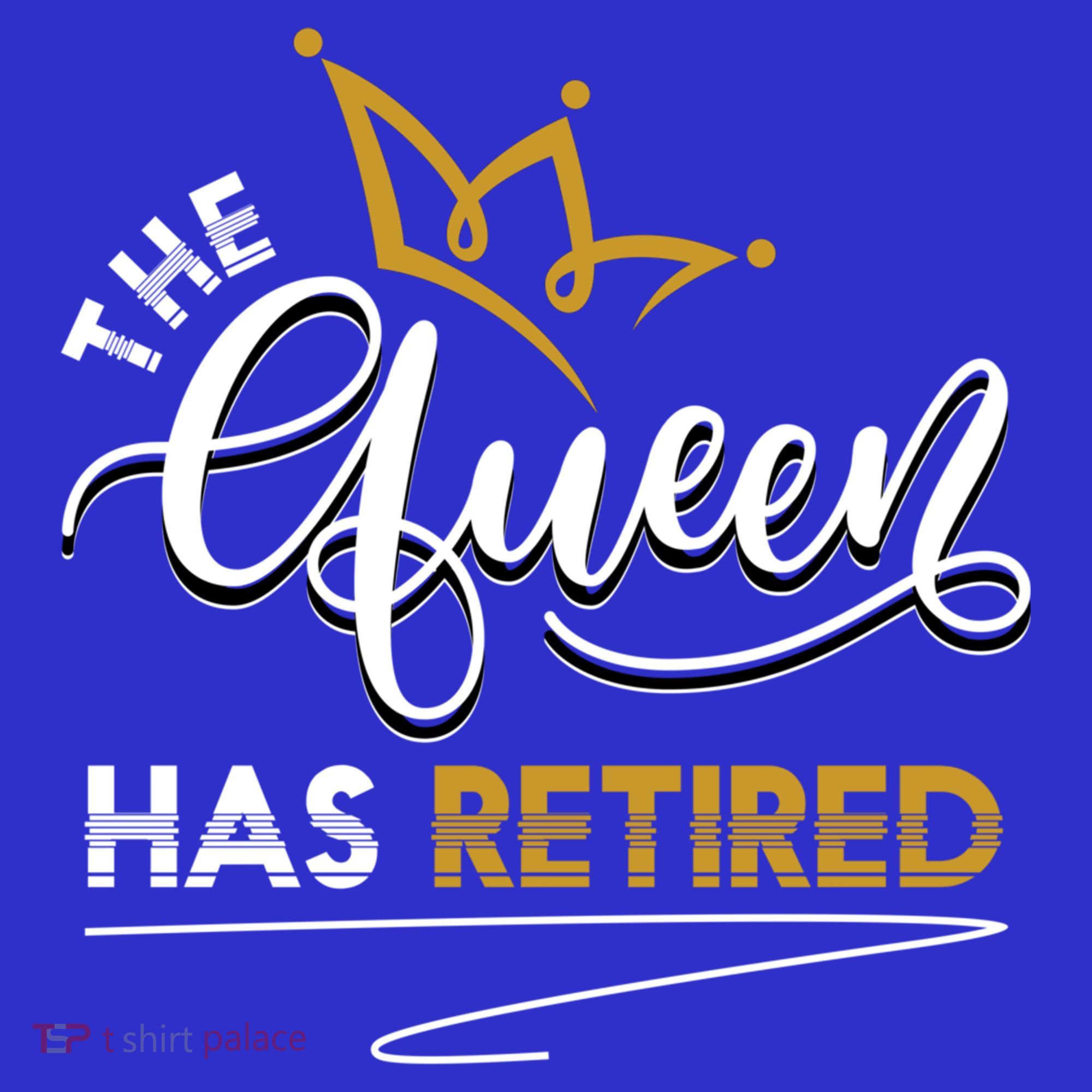 The Queen Has Retired Grandma Old Funny Retiret Gift Sweatshirt