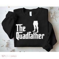 The Quadfather Leg Day Gym Motivation Pump Cover To Gains Sweatshirt thumb 2