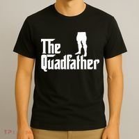 The Quadfather Leg Day Gym Motivation Pump Cover To Gains T-Shirt thumb 3