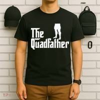 The Quadfather Leg Day Gym Motivation Pump Cover To Gains T-Shirt thumb 6